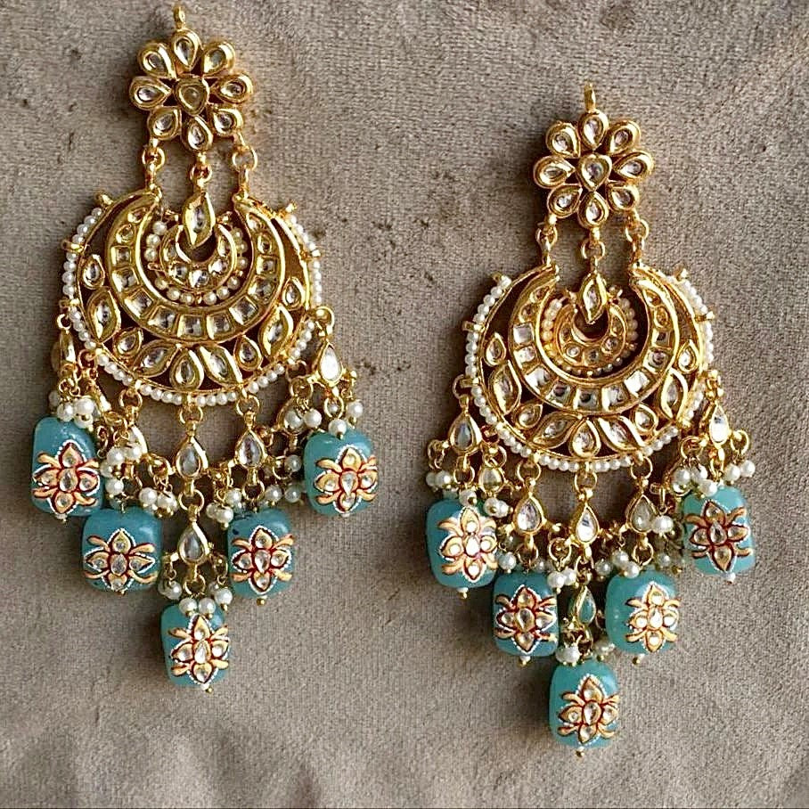Jiya Kundan Earrings