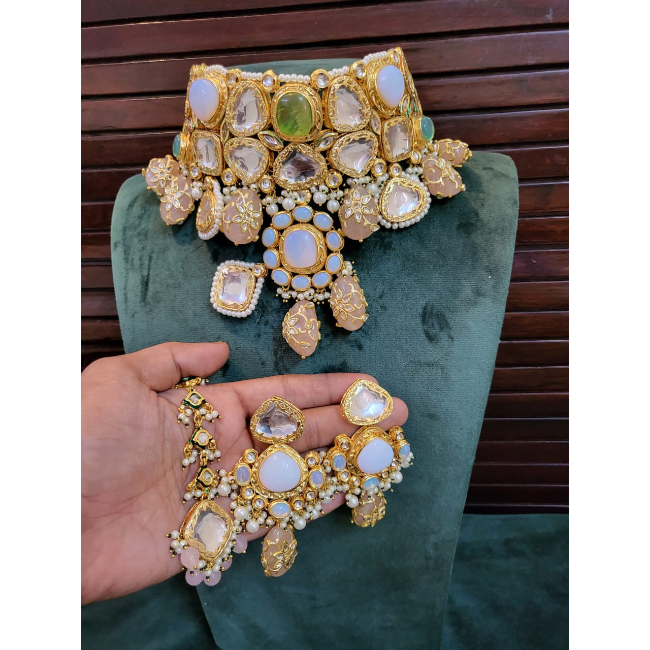Deepika Kundan Bridal Jewelry